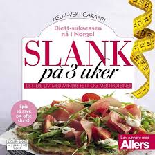 slank på tre uker